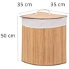 Five_S_Smart Krepšys skalbinių trikampis 48l