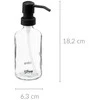 5five Simply Smart Skysto muilo dozatorius, stiklinis, 250 ml