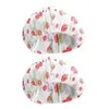 Maximex PIECES Tinklelis plaukams miegoti, 2 vnt., Ø 34 cm, rožių raštas