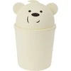 Proworld Bear Maža meškos formos šiukšliadėžė vaikų kambariui, 1,5 l