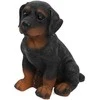 ProGarden Sodo figūrėlė šuo dobermanas, ūgis 27 cm, iš dirbtinio akmens