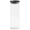 Zeller laikymo indas su plastikiniu dangteliu, 1650 ml, juodas, 10,3x28,1 cm