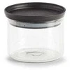 Zeller laikymo indas su plastikiniu dangteliu, 350 ml, juodas, 10,3x8,1 cm