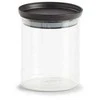 Zeller Sandėliavimo indas su plastikiniu dangteliu, 650 ml, juodas, 10,3x13 cm