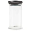 Zeller laikymo indas su plastikiniu dangteliu, 950 ml, juodas, 10,3x18,6 cm