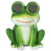 Maximex Solar garden figurine frog LED, with glowing eyes, 11.8 cm x 13.5 cm