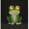 Maximex Solar garden figurine frog LED, with glowing eyes, 11.8 cm x 13.5 cm