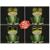Maximex Solar garden figurine frog LED, with glowing eyes, 11.8 cm x 13.5 cm