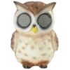Maximex Solar garden figurine, owl with blinking LED eyes, 13 cm