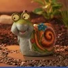 Maximex Solar garden figurine snail LED, with glowing eyes, 21 x 18.5 cm