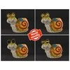 Maximex Solar garden figurine snail LED, with glowing eyes, 21 x 18.5 cm
