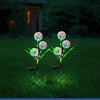 Maximex Solar garden lights, LED dandelions, 2 pieces, 75 cm