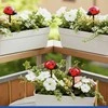 Maximex Solar garden lights, LED ladybugs, 14 cm, 4 pcs