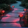 Maximex Solar garden lights, LED ladybugs, 14 cm, 4 pcs