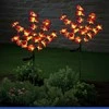 Maximex Solar garden lights, LED orchids, set of 2 pieces, 75 cm