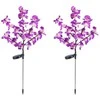 Maximex Solar garden lights, LED orchids, set of 2 pieces, 75 cm