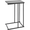 Trends4You Metalinis šoninis staliukas 40x26 cm, juoda