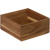 5five Simply Smart Kvadratinė medinė organizatorius TIDY SMART, 15 x 15 x 7 cm