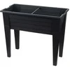 Home Styling Collection Sodo stalas auginimui BOTANIC, mini šiltnamis su apsauginiu stogeliu, 78 cm