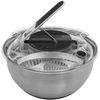 5five Simply Smart Steel Nerūdijantis plienas bowl + lettuce centrifuge 3.5 L