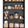 Zeller Stiklainis su metaliniu dangteliu KITCHEN ESSENTIALS, briaunotas stiklas
