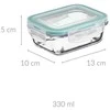 5five Simply Smart Stiklinis indas maistui su dangteliu, 330 ml