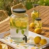 Zeller Stiklinis indas su čiaupu KITCHEN ESSENTIALS, 3900 ml