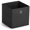 Storage Basket Organiser, Juodas, 32 x 32 x 32 cm, ZELLER