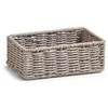 Storage basket, pilkas - 2 pieces in set, ZELLER