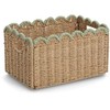 Storage basket, woven ZELLER, 38 x 25 x 22 cm