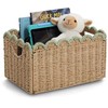 Storage basket, woven ZELLER, 38 x 25 x 22 cm