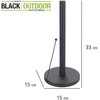 OUTDOOR CLAYTON virtuvės rankšluosčių stovas - nerūdijantis plienas, WENKO