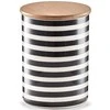 Bamboo STRIPES keraminis indelis su bambukiniu dangteliu, 900 ml, ZELLER