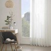 Atmosphera Style Minimalistinio modernaus stiliaus balta užuolaida GEORGETTE