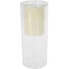 Home Styling Collection LED žvakė stiklinė, balta