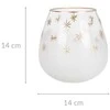 Home Styling Collection Arbatinės žvakidės stiklinės formos, Ø 14 cm