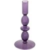 Bikuva.lt Žvakidė violetinė stiklinė D9xH19,5 cm Atmosphera 193778A