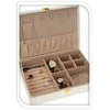 Home Styling Collection Balta pudełko na biżuterię, uždaromas organizer na zegarki, szkatułka, kuferek, etui