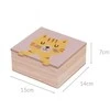 Home Styling Collection Vaikų lobių dėžutė Gyvūnai su letenėlėmis, 15 x 15 x 7 cm