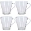 Excellent Houseware Stiklinės kavos ir arbatai 280 ml 4 vnt.
