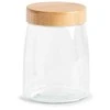 Zeller Stiklinis indas sandariu bambukiniu dangteliu, 1300 ml