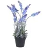 Home Styling Collection Sztuczna levanda w doniczce, 40 cm