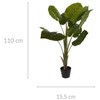 Mondex DIRBTINĖS GĖLĖS AUGALAS 110cm vazone