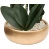Atmosphera Dirbtinė orchidėja auksiniame vazone SANAE, aukštis 65 cm