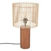 Atmosphera Lamp Stalinis šviestuvas ant medinio stovo Davys, 48 cm
