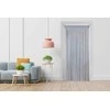 Maximex Tape door curtain, 90 x 200 cm, pilkas