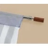 Maximex Tape door curtain, 90 x 200 cm, pilkas