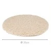Home Styling Collection TEDDY boucle apvali kėdės pagalvė, Ø 35 cm
