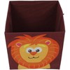 Storage Solutions POJEMNIK NA ZABAWKI TEKSTYLNY DO PRZECHOWYWANIA ZABAWEK DLA DZIECI 30X30