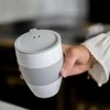 Koziol Terminis puodelis AROMA TO GO 2.0 ekologiškas žalias